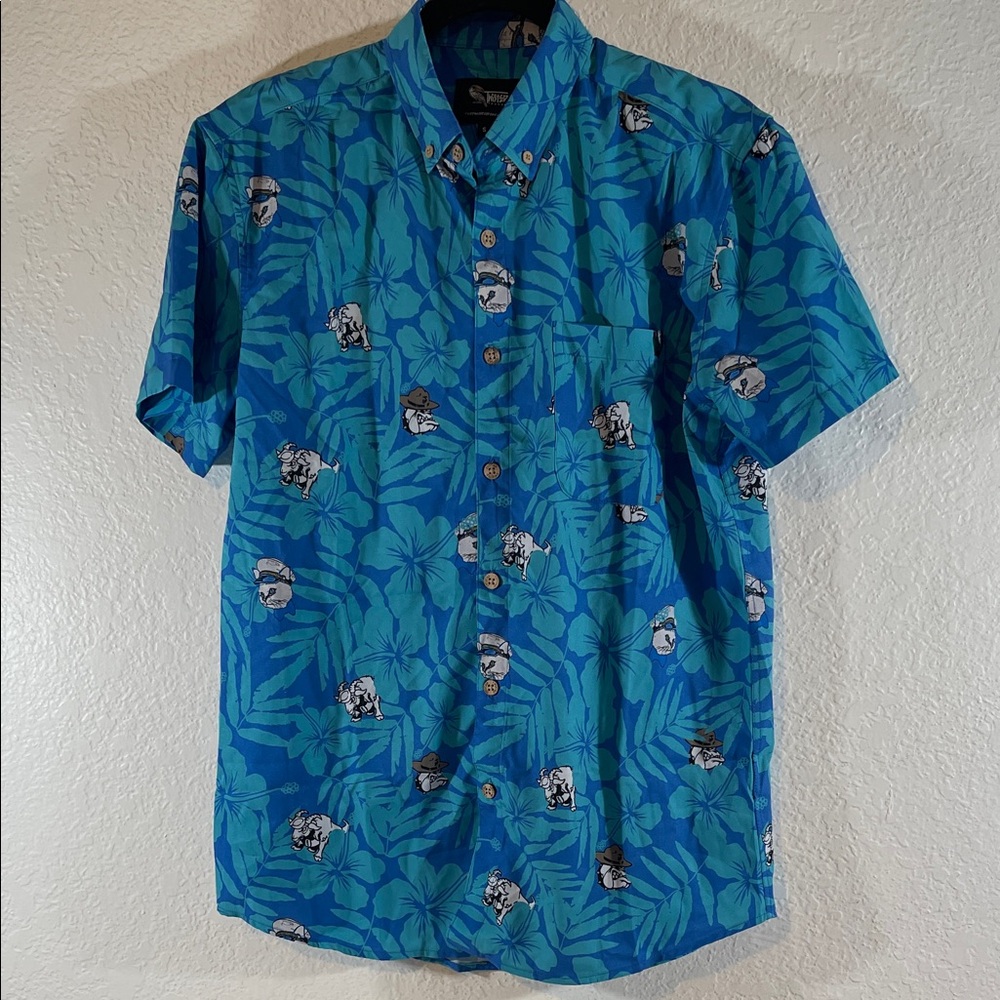 Twisted Toucan Size Small United States Marine Corps USMC Hawaiian Shirt